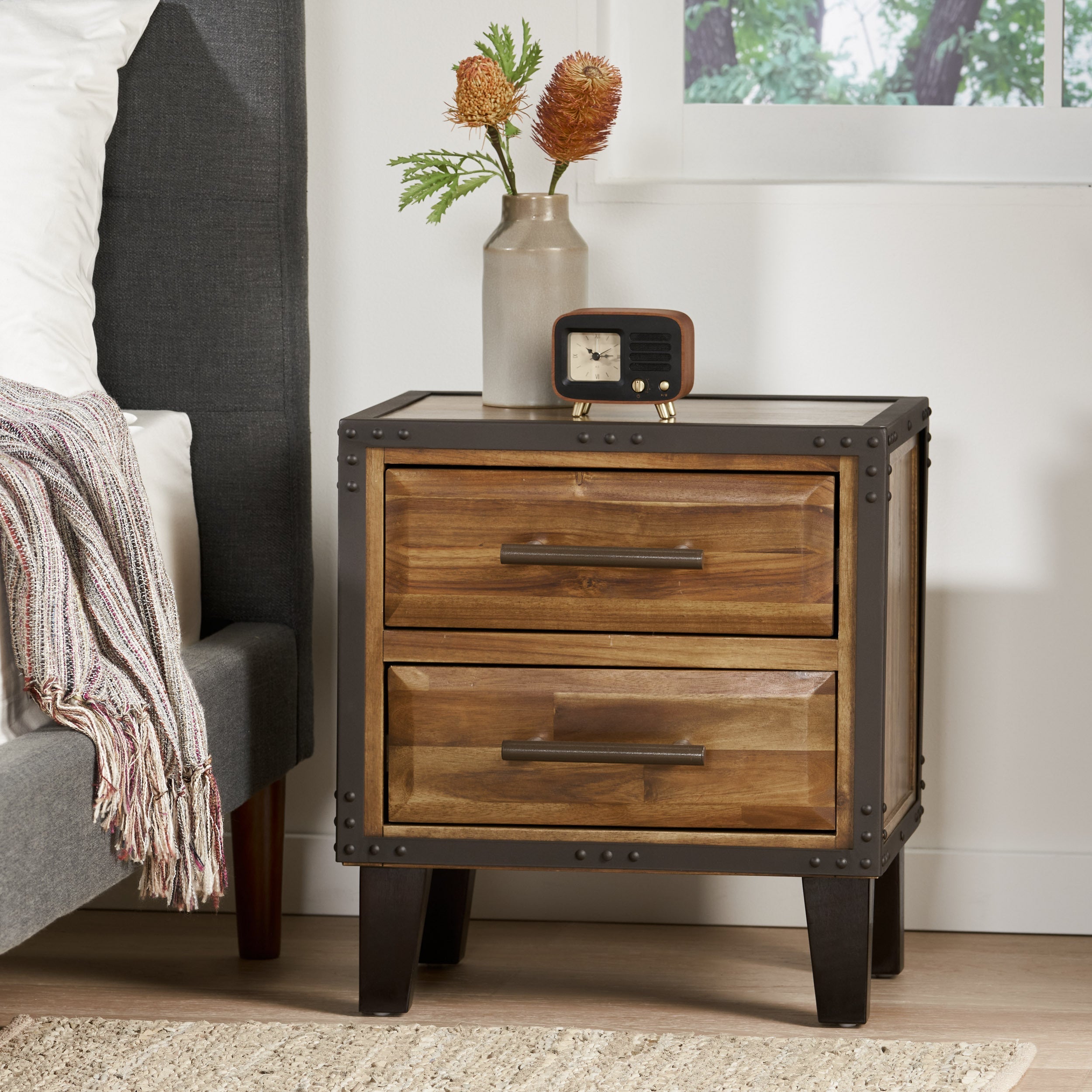 TM Home - Night Stand- 2 Drawer