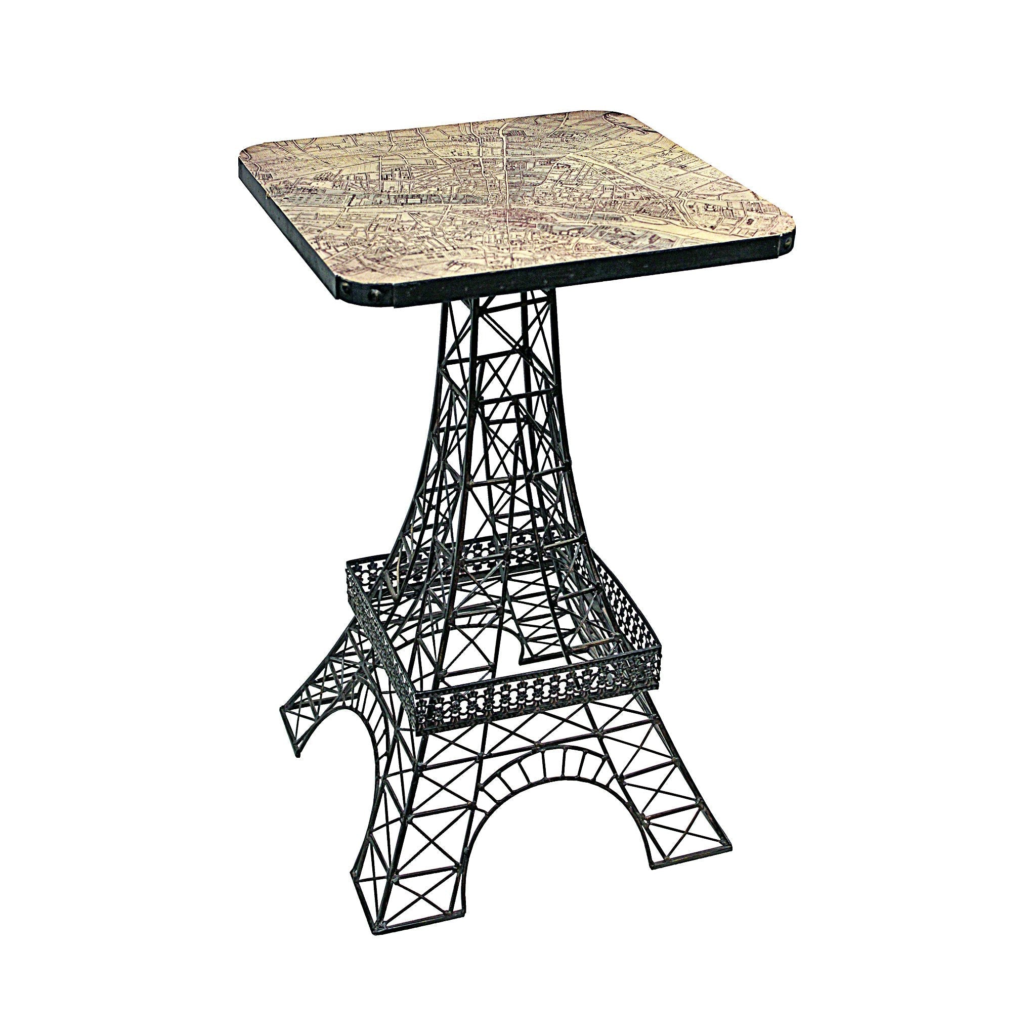 Tour Eiffel Sculptural Metal Side Table