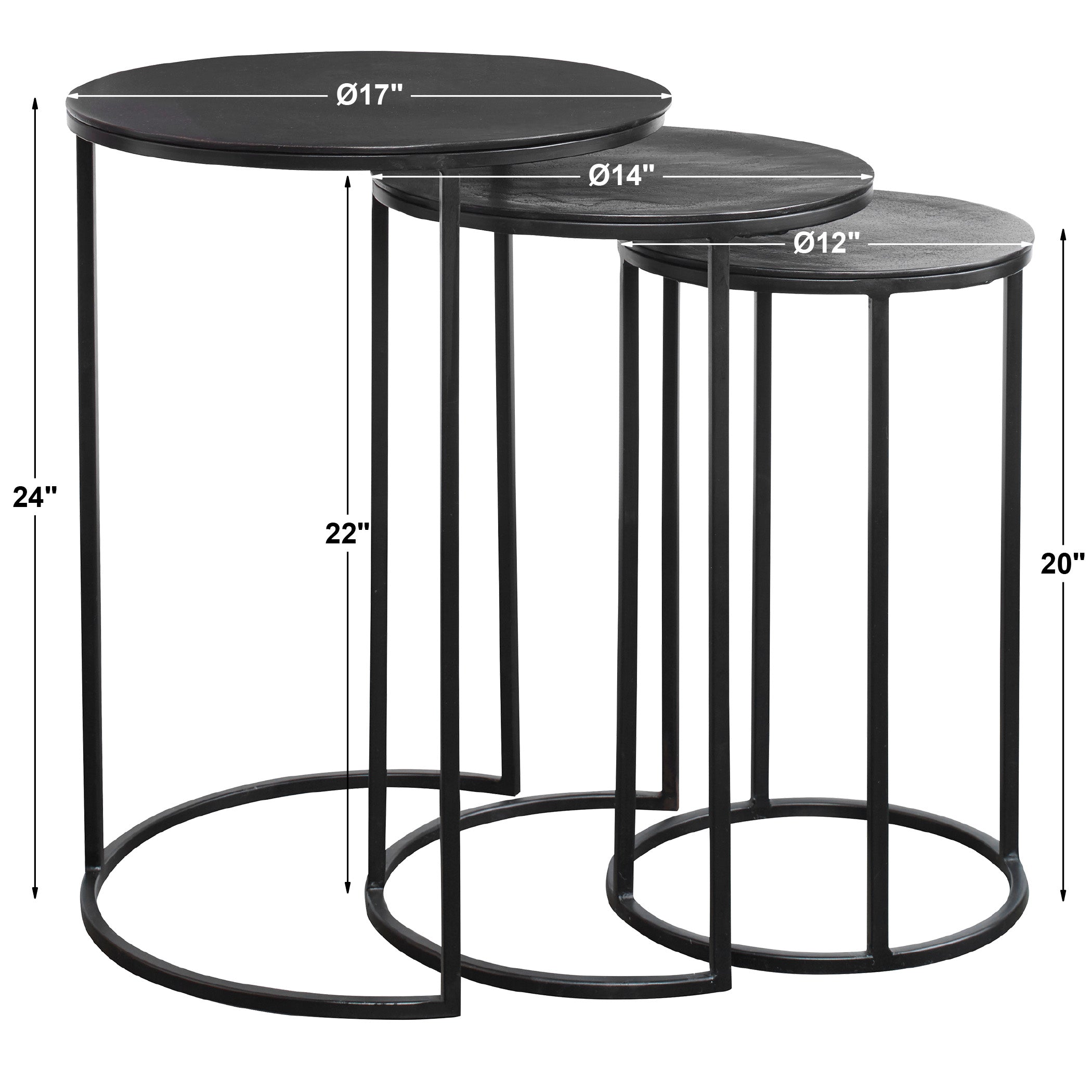 Iron Nesting Tables By Uttermost