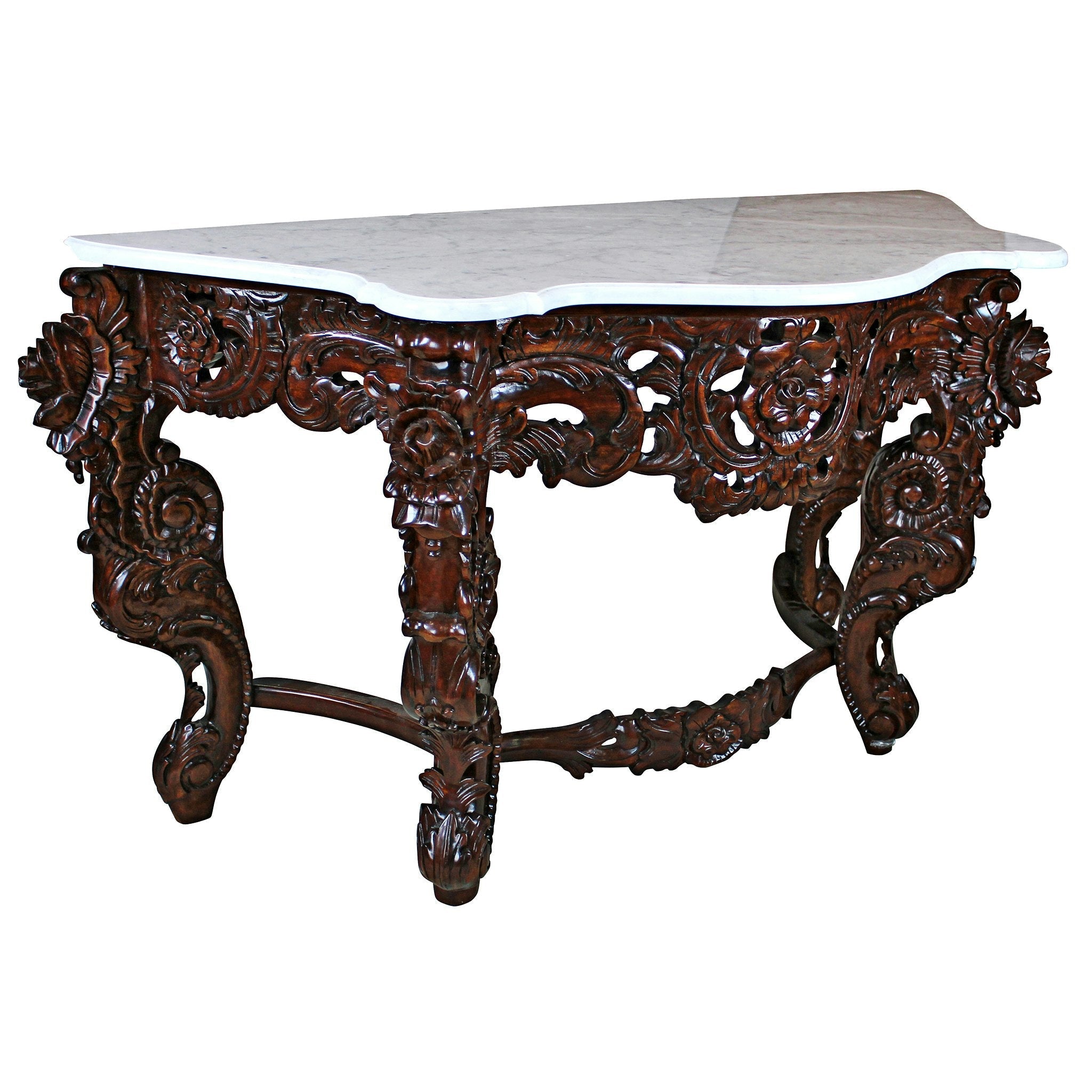 Hapsburg Marble Topped Console Table