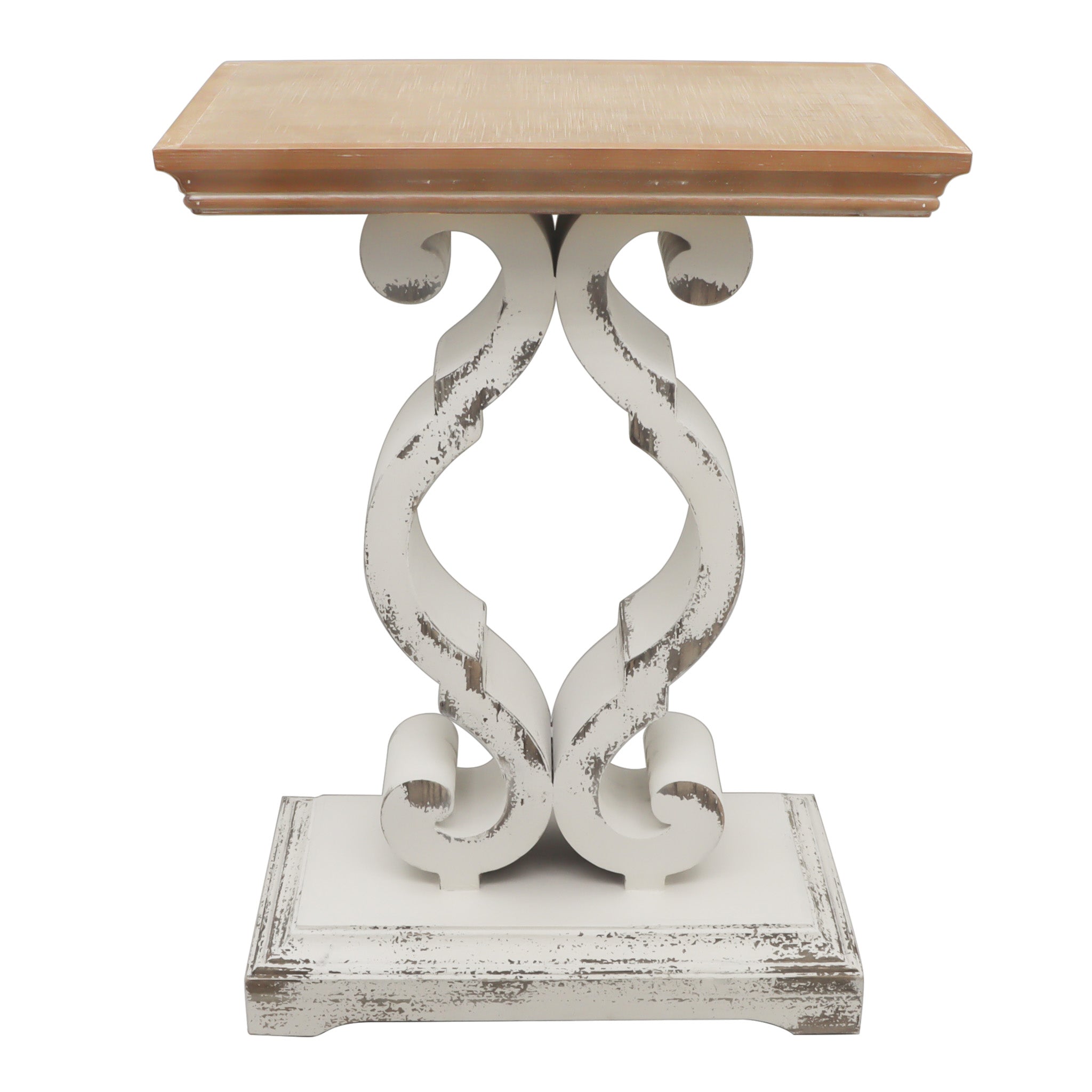 French Country Accent Side Table