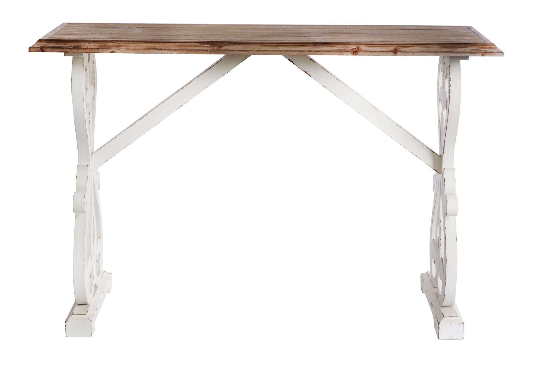 Baxter 48" Console Table(Distressed Fir Console Table)