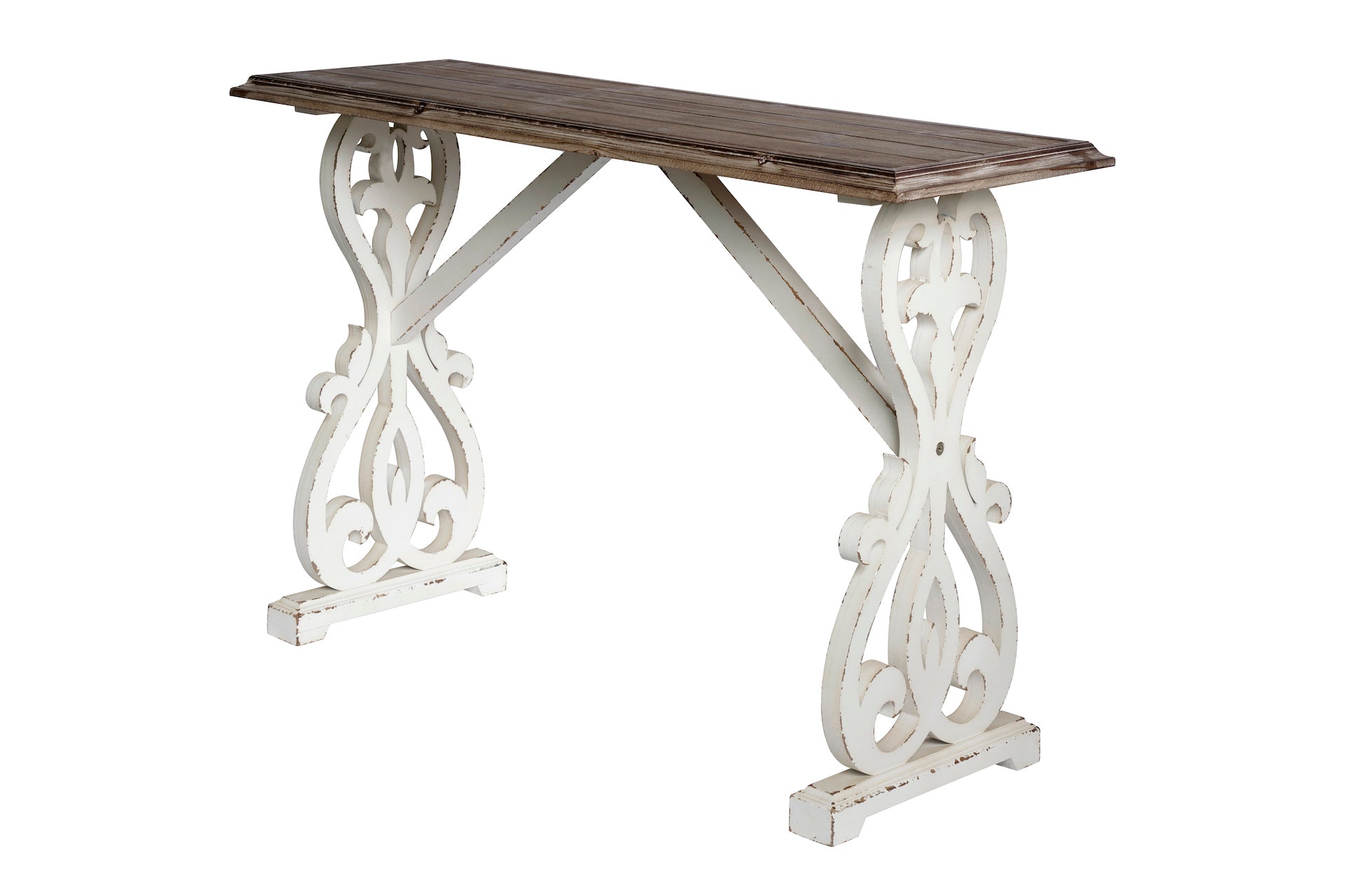 Baxter 48" Console Table(Distressed Fir Console Table)