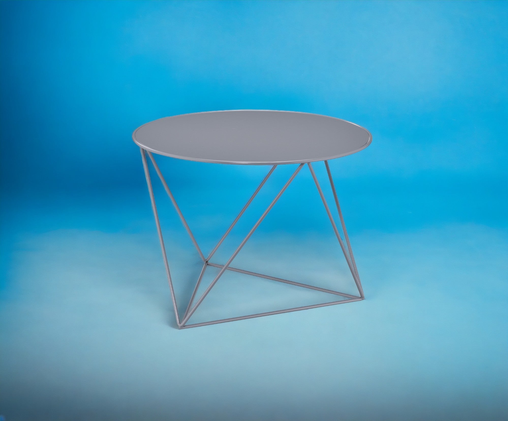 Epidia Gray color Display & Utility Accent Table