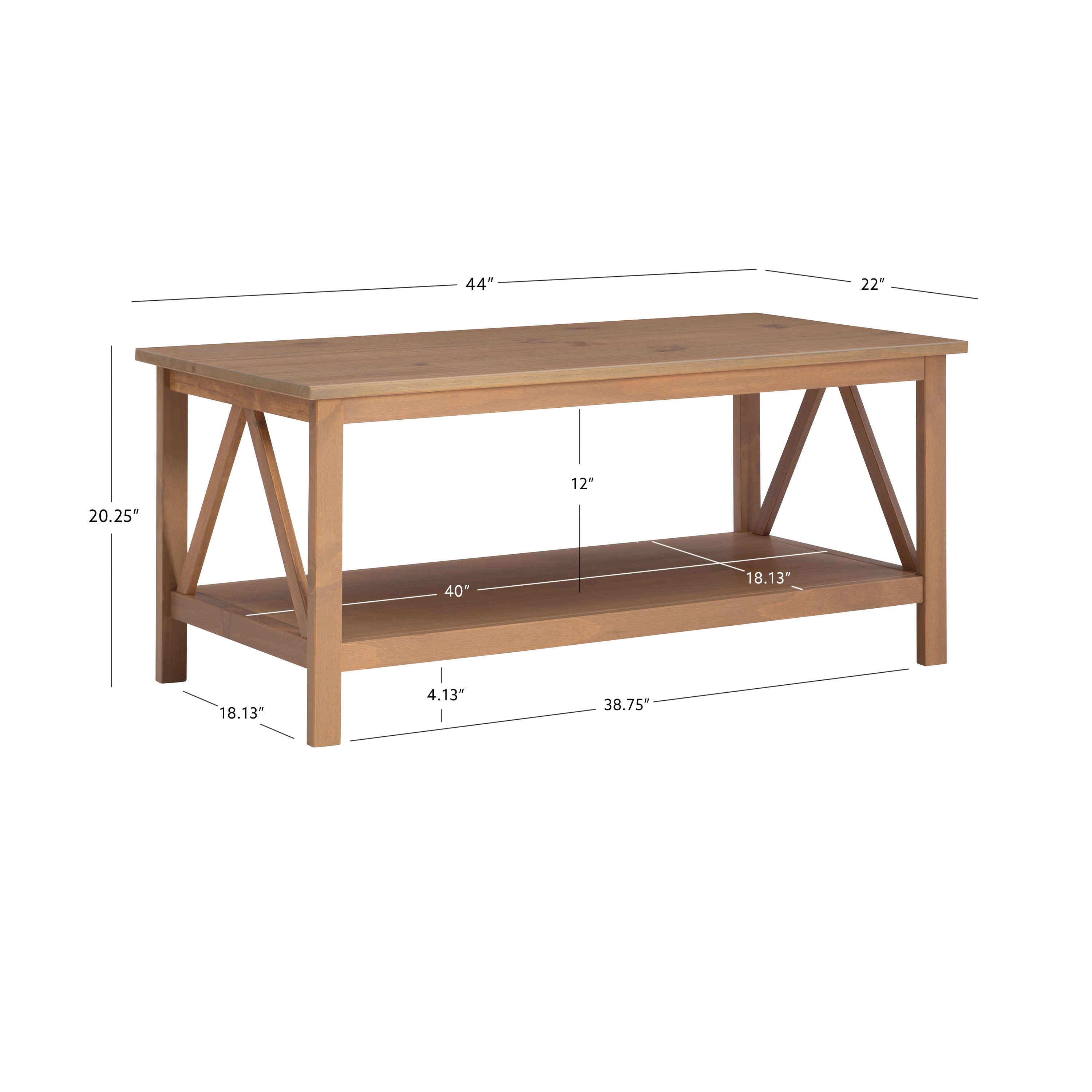 Titian Driftwood Coffee Table